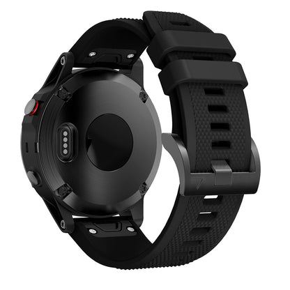 QuickFit 22mm Rubber Strap for Garmin Fenix 7 / 7 Pro (47mm)
