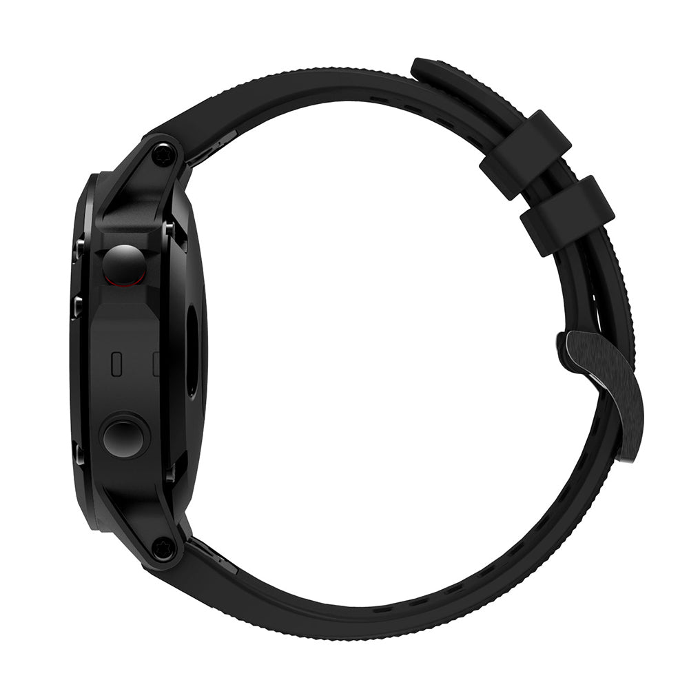 QuickFit 22mm Rubber Strap for Garmin Fenix 7 / 7 Pro (47mm)
