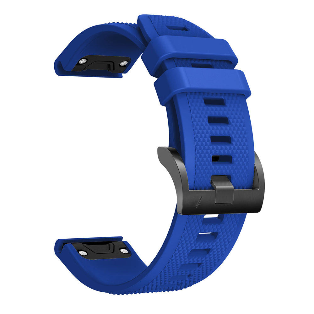 QuickFit 22mm Rubber Strap for Garmin Fenix 7 / 7 Pro (47mm)