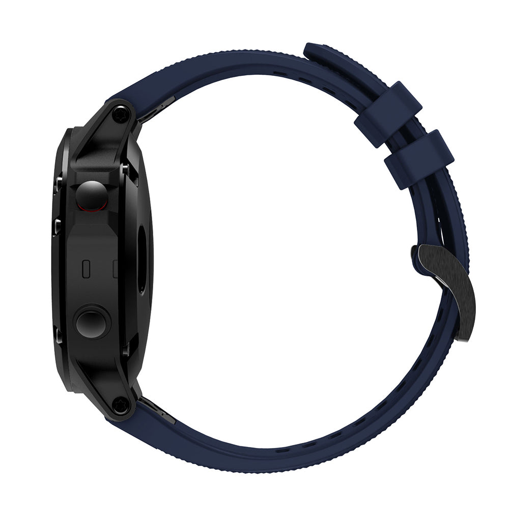 QuickFit 22mm Rubber Strap for Garmin Fenix 7 / 7 Pro (47mm)