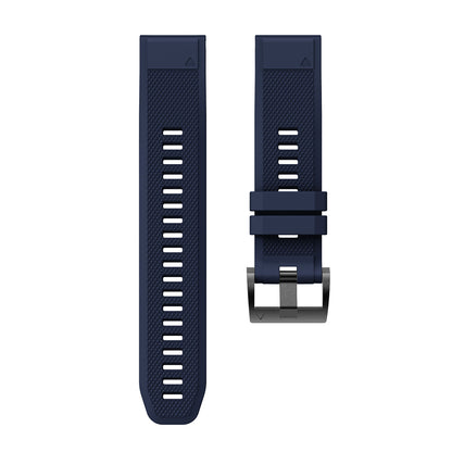 QuickFit 22mm Rubber Strap for Garmin Fenix 7 / 7 Pro (47mm)