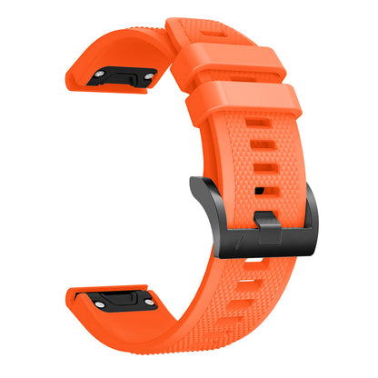 QuickFit 22mm Rubber Strap for Garmin Fenix 7 / 7 Pro (47mm)