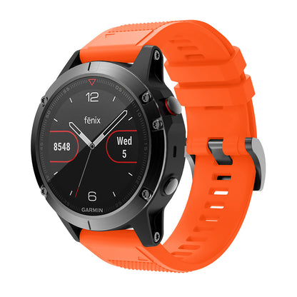 QuickFit 22mm Rubber Strap for Garmin Fenix 7 / 7 Pro (47mm)