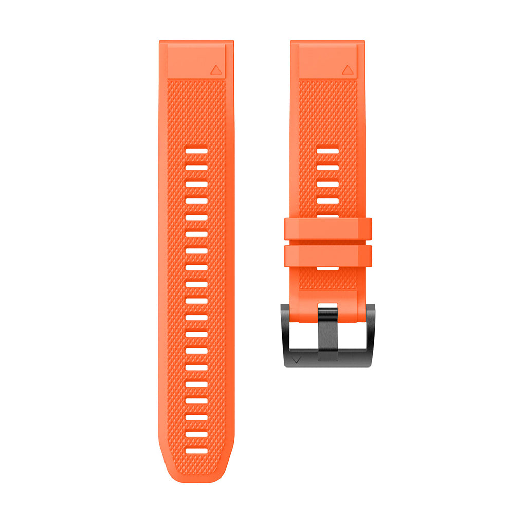 QuickFit 22mm Rubber Strap for Garmin Fenix 7 / 7 Pro (47mm)