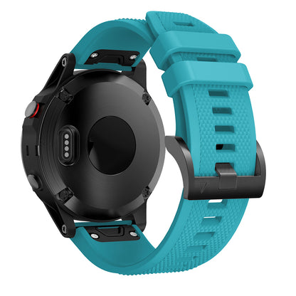 QuickFit 22mm Rubber Strap for Garmin Fenix 7 / 7 Pro (47mm)