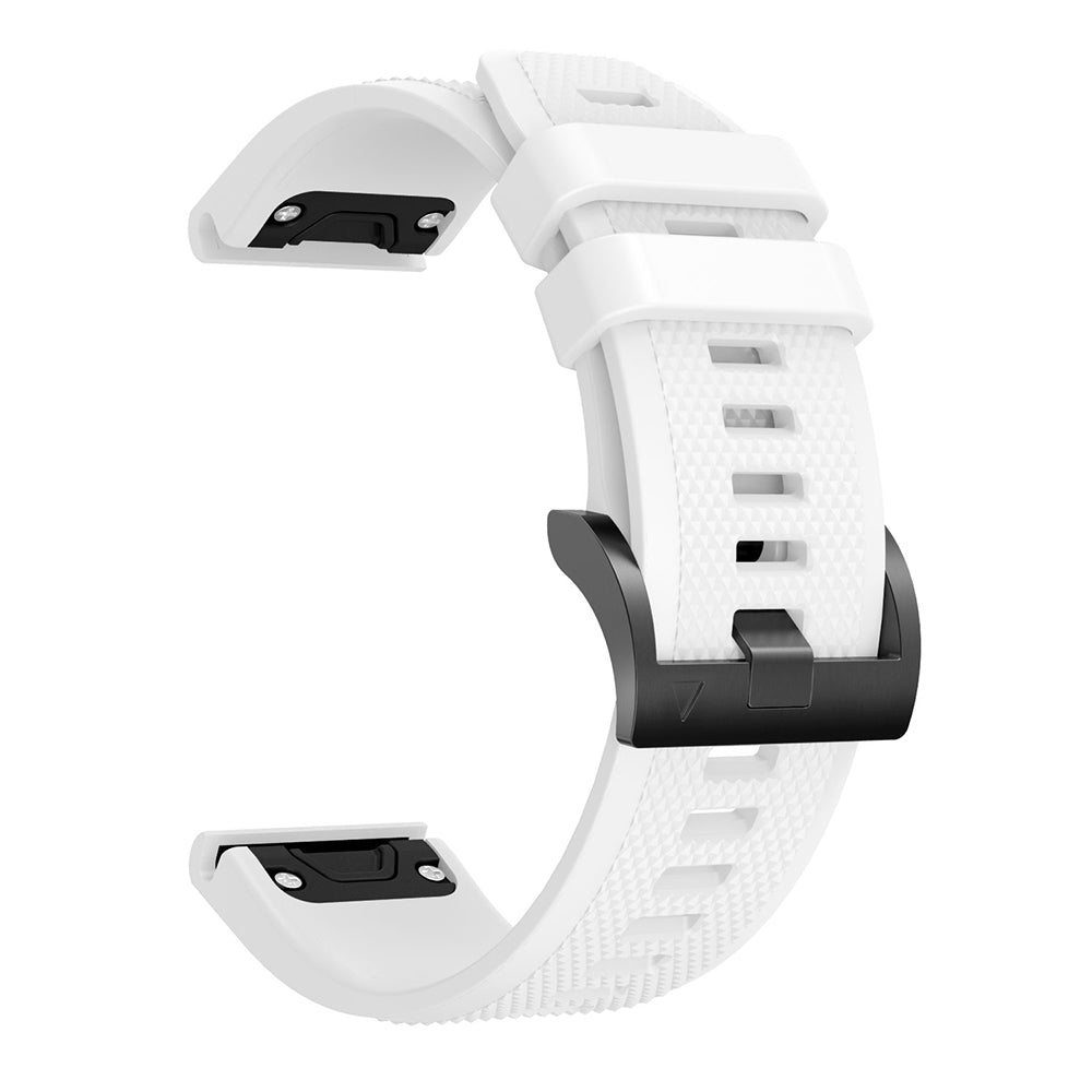 QuickFit 22mm Rubber Strap for Garmin Fenix 7 / 7 Pro (47mm)