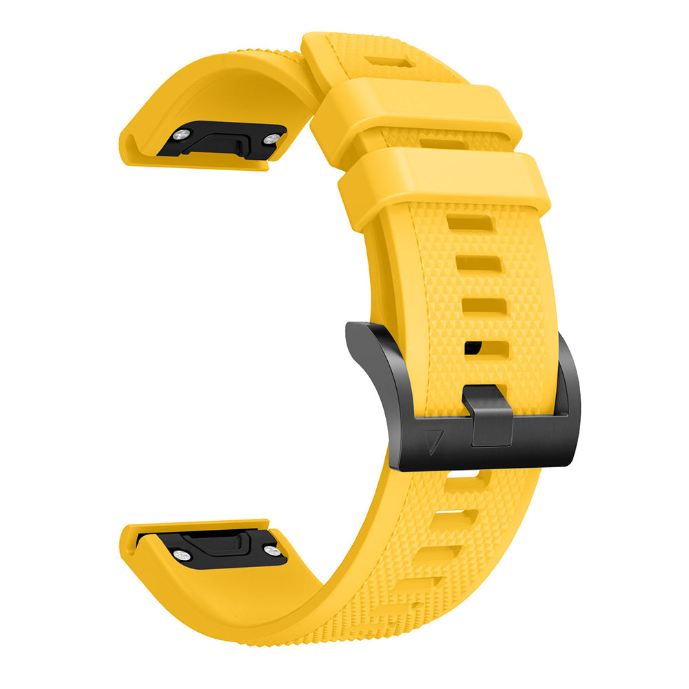 QuickFit 22mm Rubber Strap for Garmin Fenix 7 / 7 Pro (47mm)