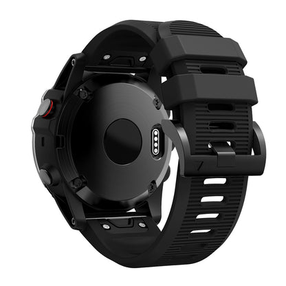 QuickFit Compatible 26mm Rubber Strap for Garmin Fenix 3