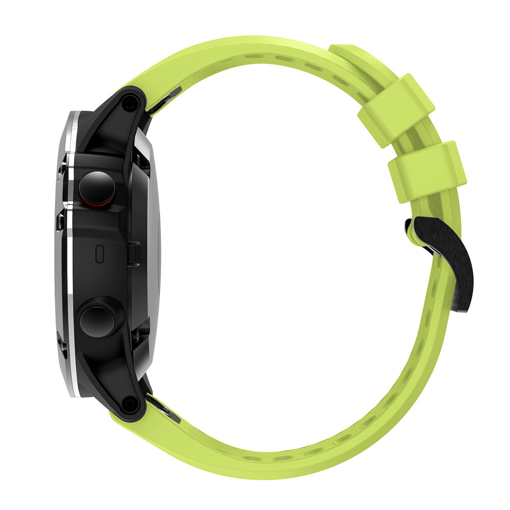 QuickFit Compatible 26mm Rubber Strap for Garmin Fenix 3