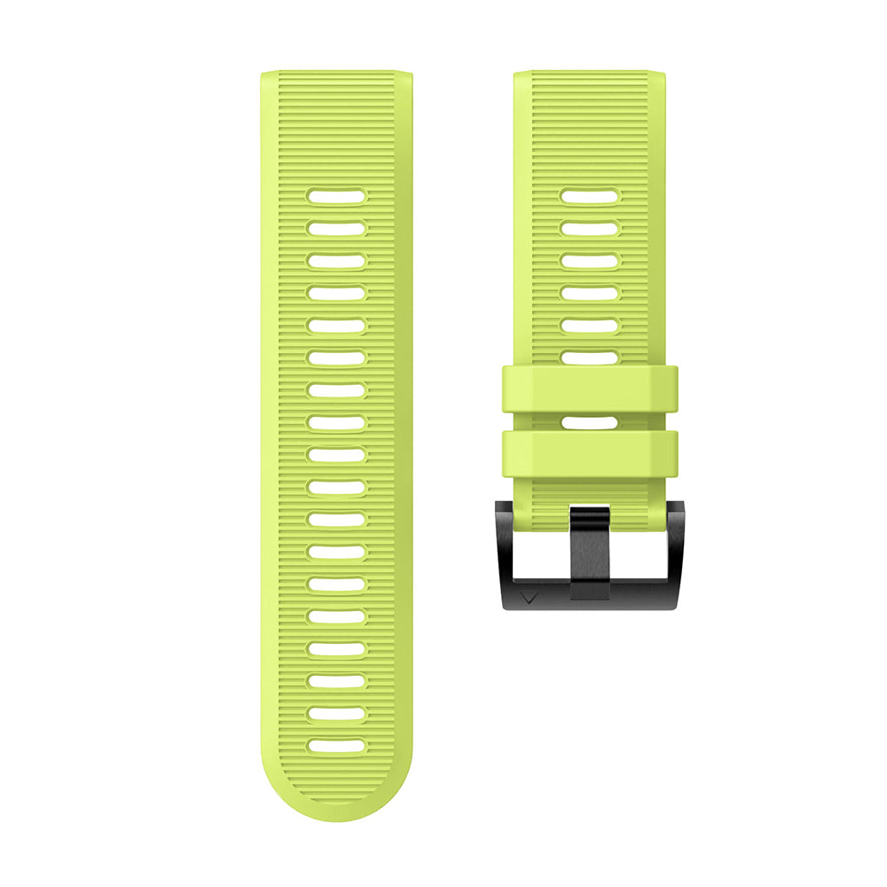 QuickFit Compatible 26mm Rubber Strap for Garmin Fenix 3