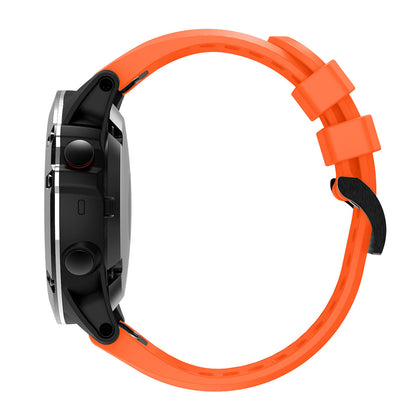 QuickFit Compatible 26mm Rubber Strap for Garmin Fenix 3
