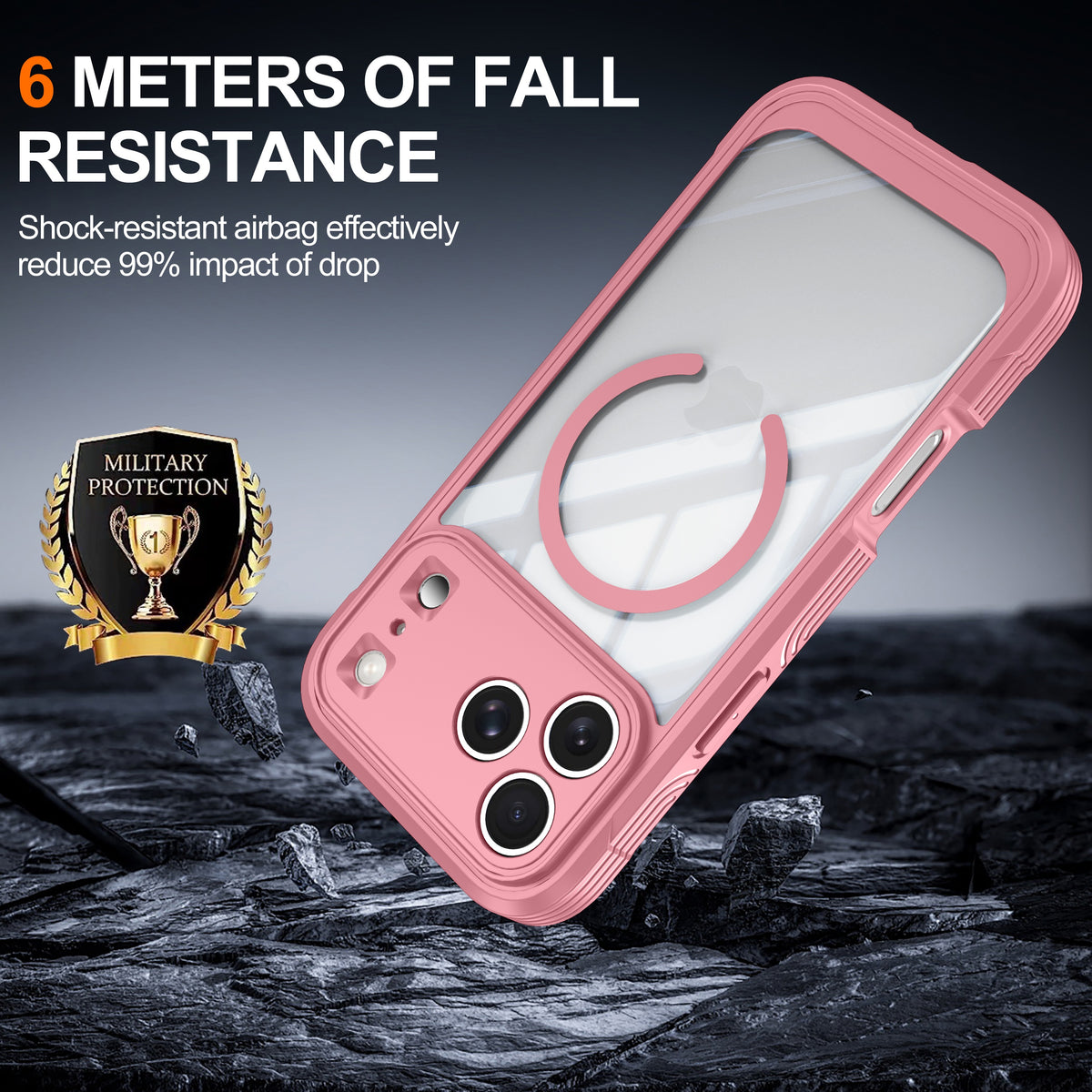 Heavy Duty 360 Magsafe Compatible Case for iPhone 18 Pro Max- SwiftShield