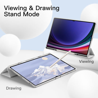 Slim Flip Pen Holder Case Cover for Samsung Galaxy Tab S9 Plus
