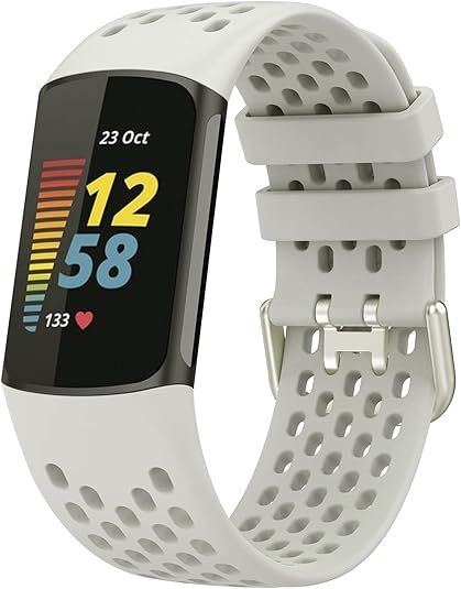 Sports Rubber Sports Strap for Fitbit Charge 5