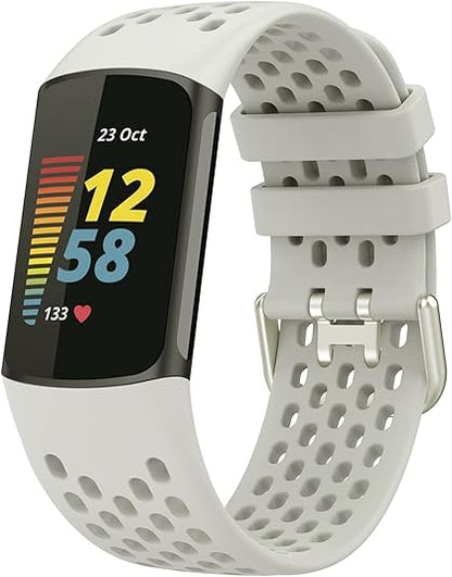 Sports Rubber Sports Strap for Fitbit Charge 5