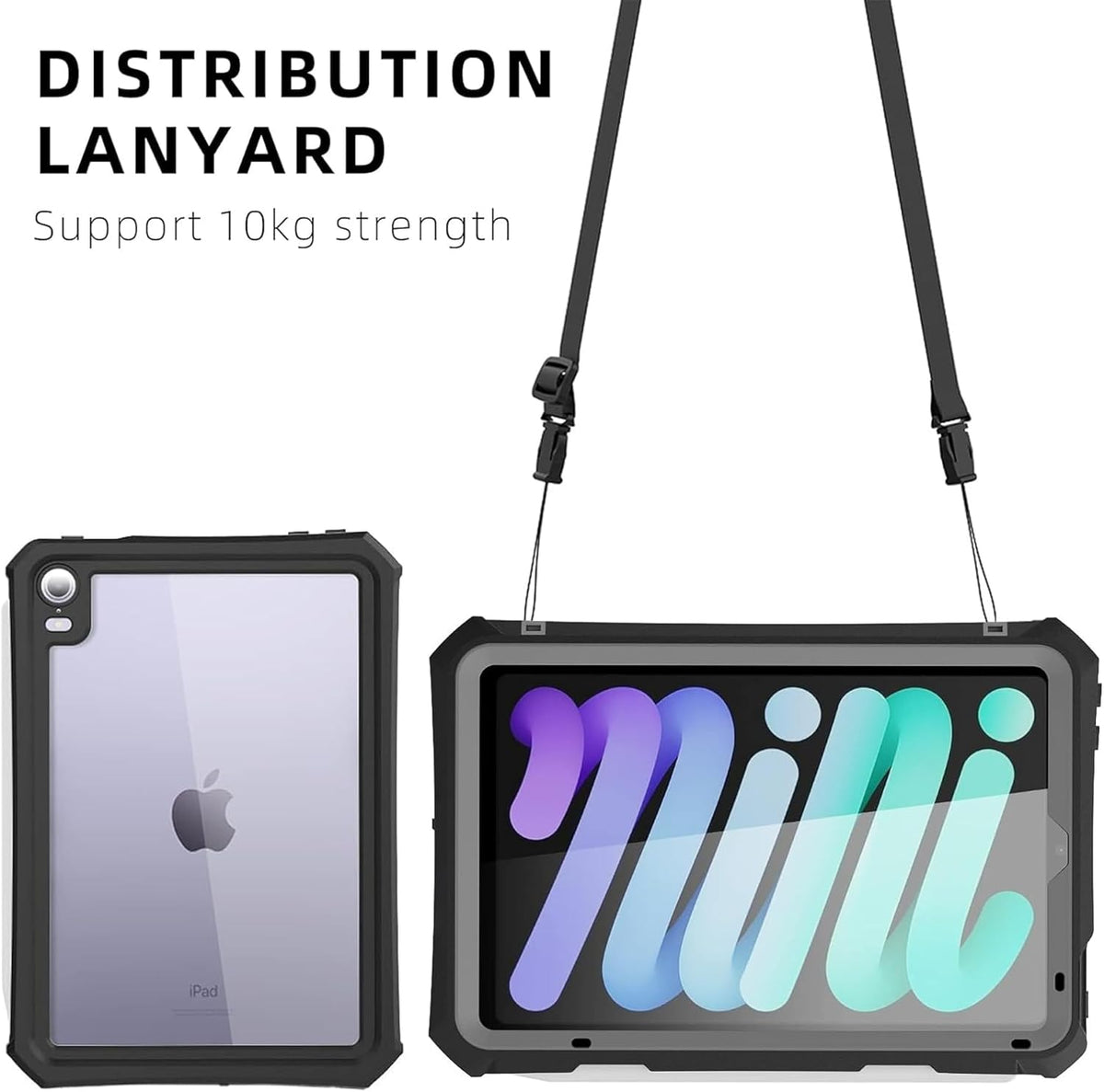 Shellbox Waterproof Case for iPad Mini 7 (A17)