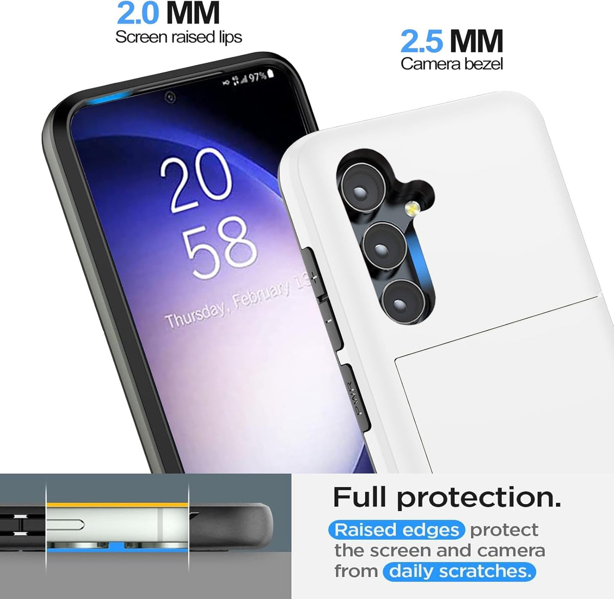 Tough Card Case for Samsung Galaxy S24 Plus