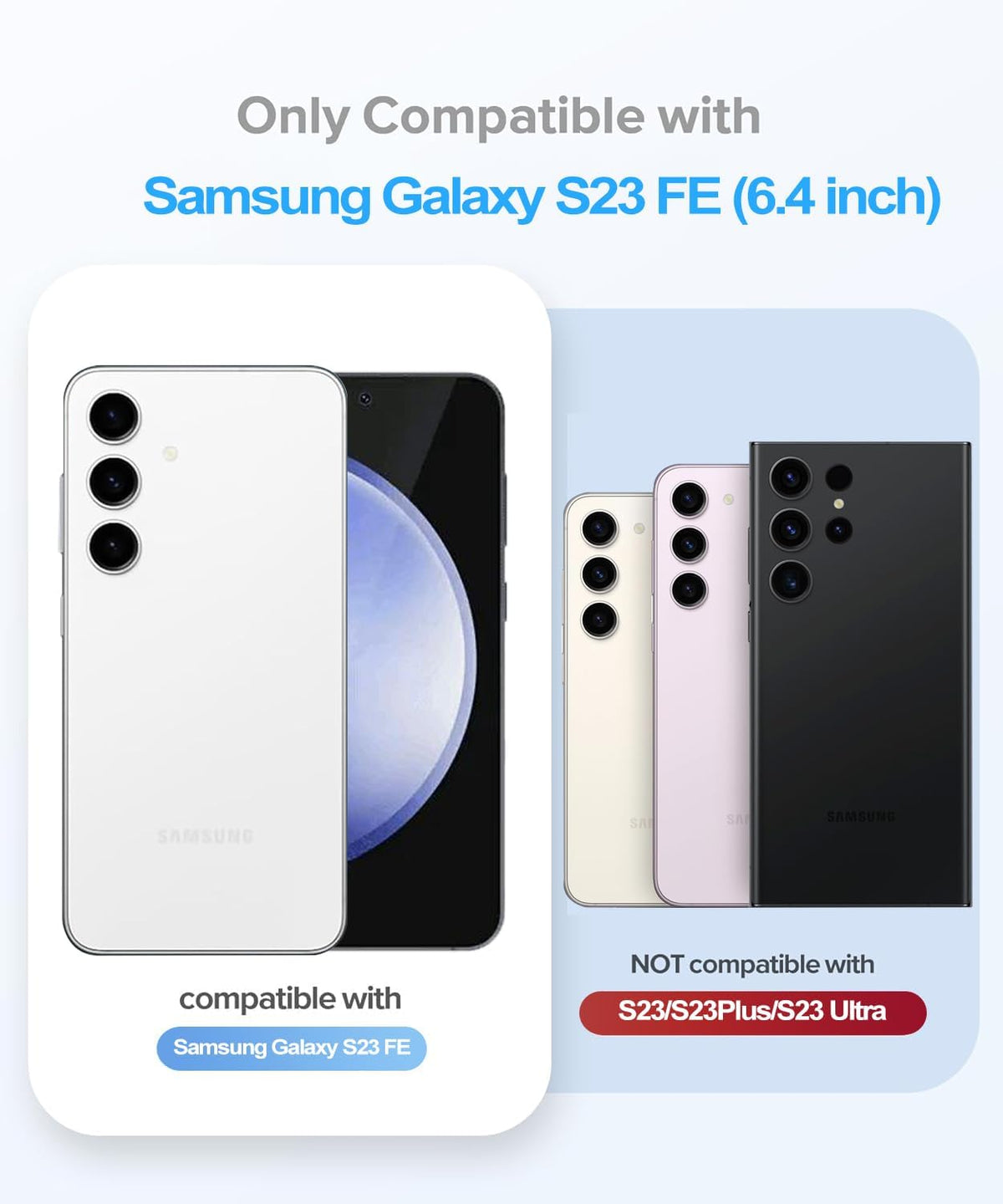 Tough Card Case for Samsung Galaxy S23 FE