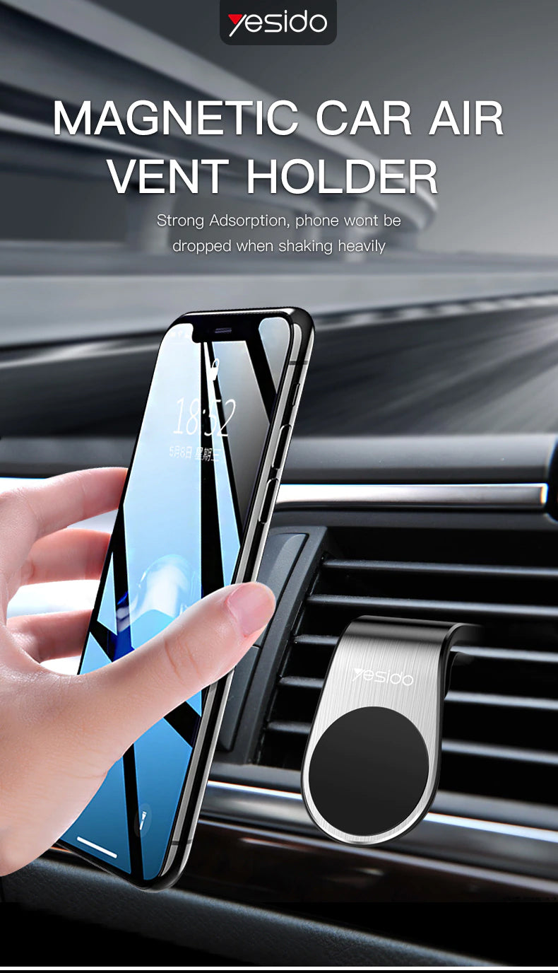 Magnetic Vent Phone Holder Clip