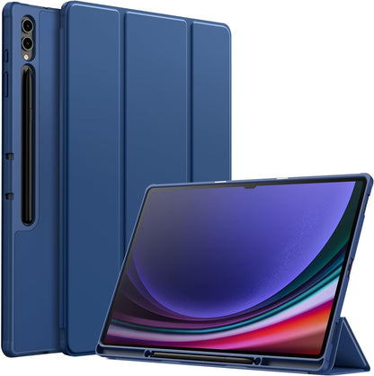 Slim Flip Pen Holder Case Cover for Samsung Galaxy Tab S9 Plus