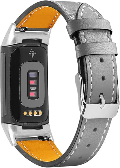 Leather Band for Fitbit Charge 5