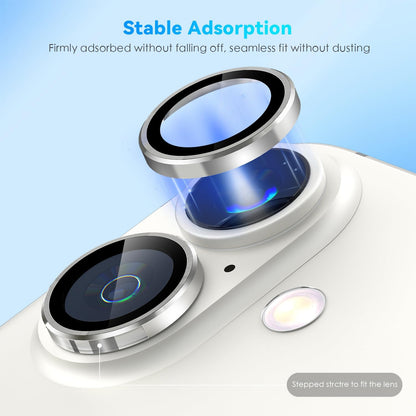 Camera Lens Protector Alloy Frame for iPhone 16