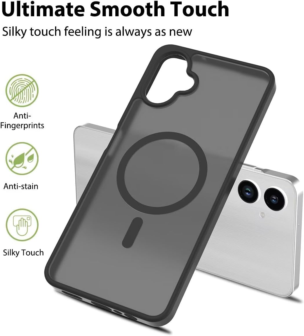 Matte Magsafe Compatible Case for Samsung Galaxy A08