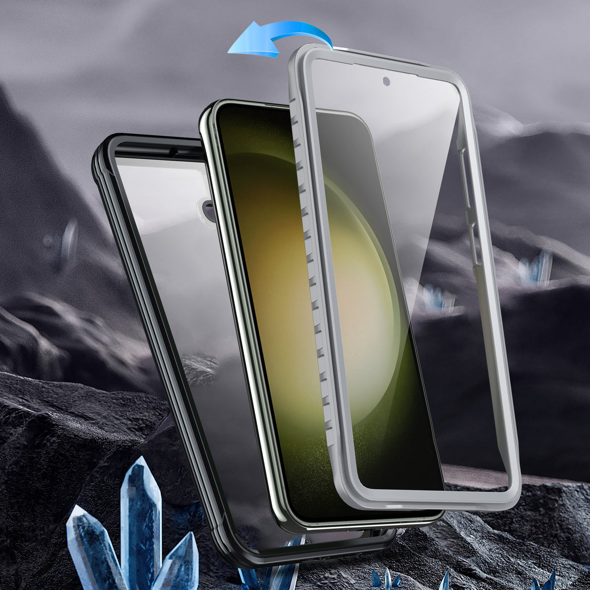 Samsung S23 FE case 360 Heavy Duty cover