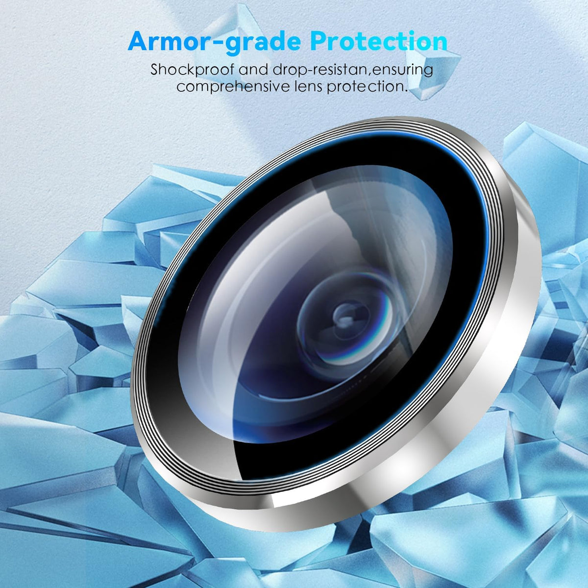 Camera Lens Protector Alloy Frame for iPhone 16