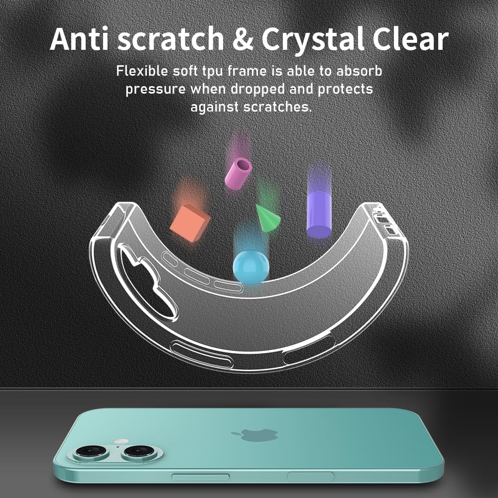 Clear Thin Case for iPhone 17 Pro Max