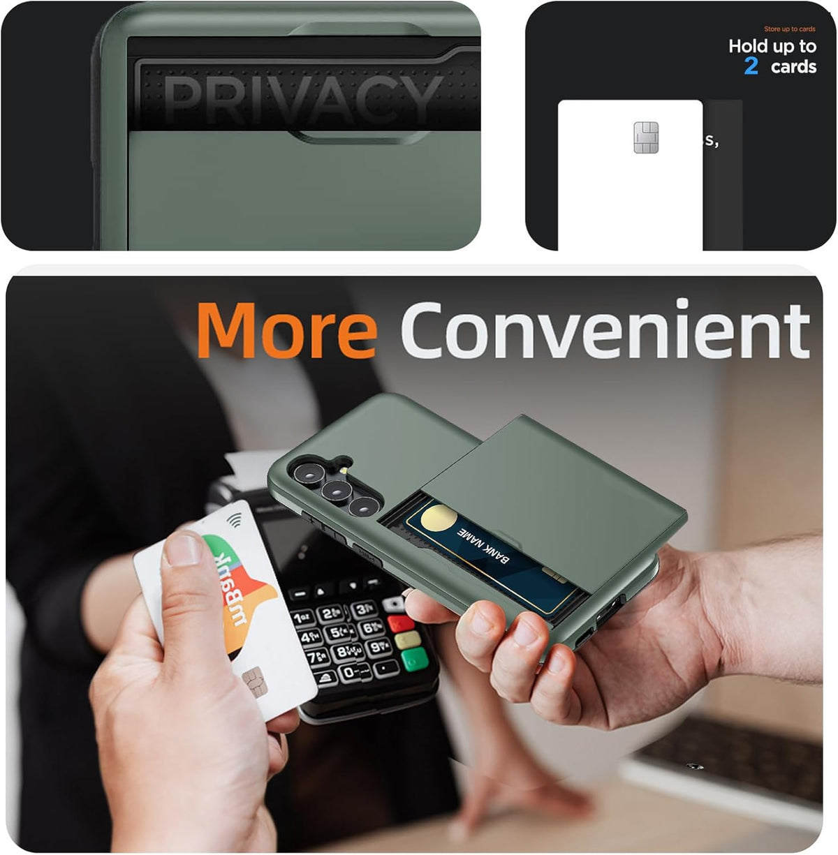 Tough Card Case for Samsung Galaxy S23 FE