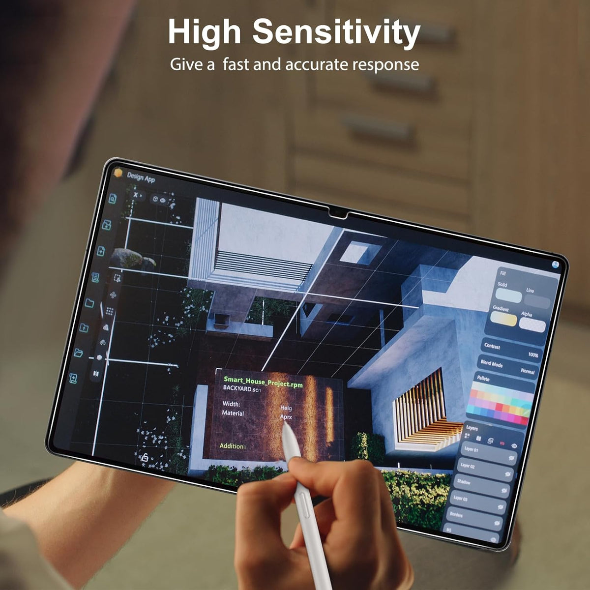 Glass Screen Protector for Samsung Galaxy Tab S9 Plus