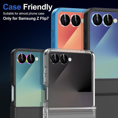 Camera Lens Protector Alloy Frame for Z Flip 7 FE