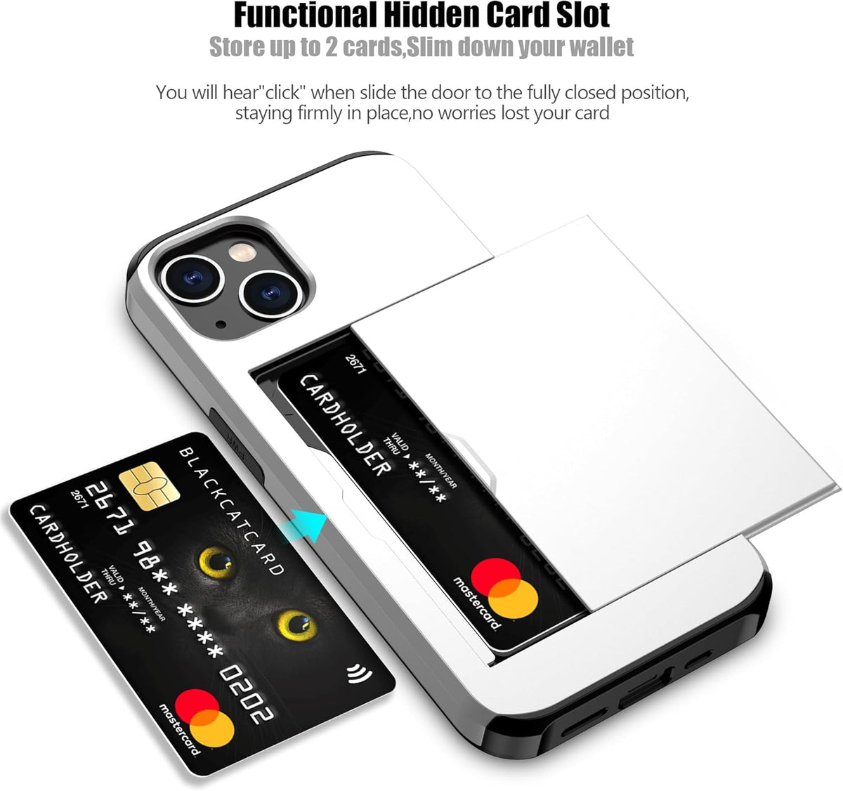 Tough Card Case for iPhone 15