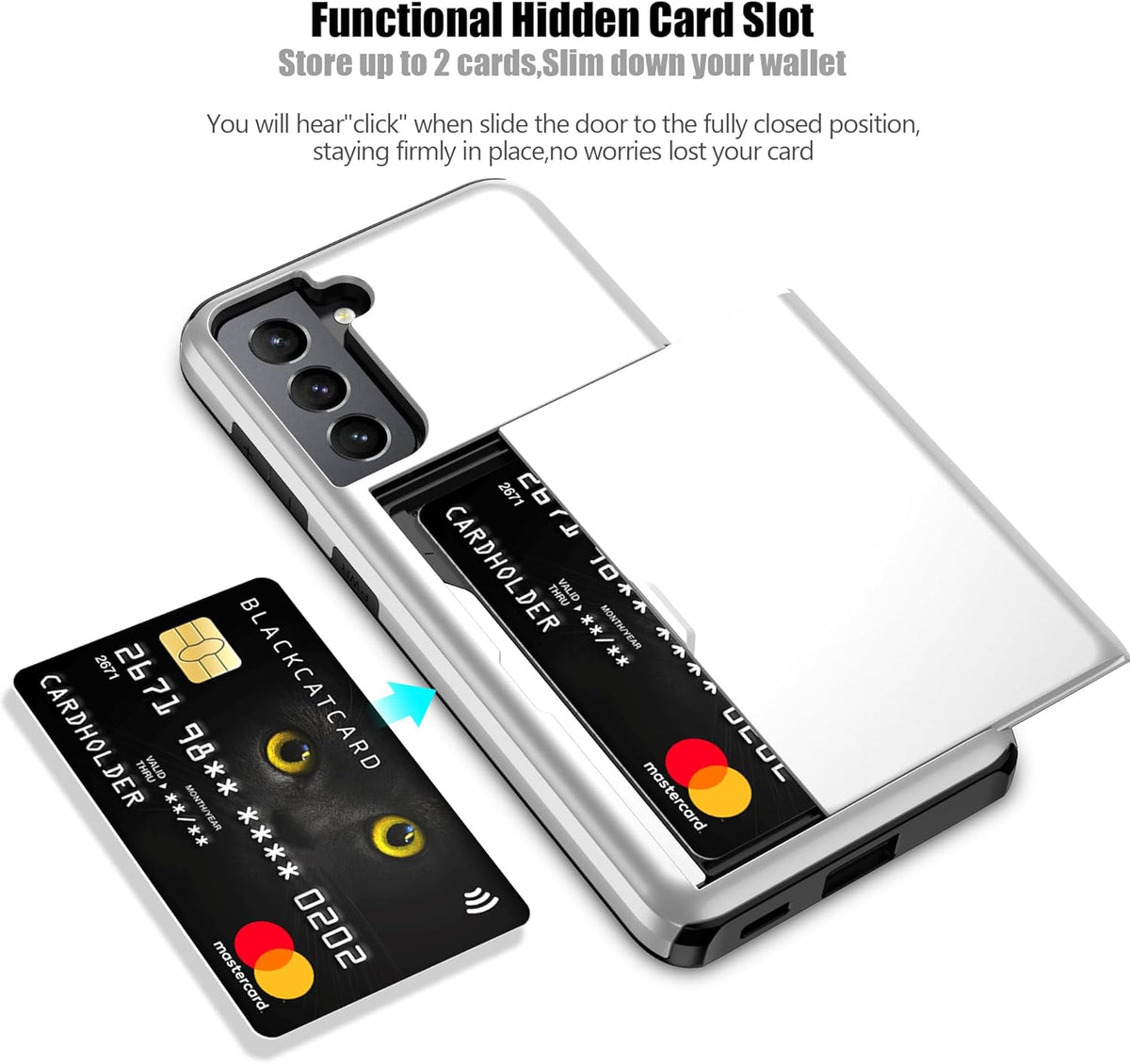 Tough Card Case for Samsung Galaxy S21 FE