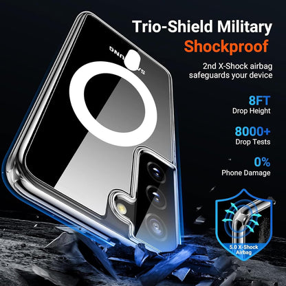 Clear Thin Magsafe Compatible Case for Samsung Galaxy S22