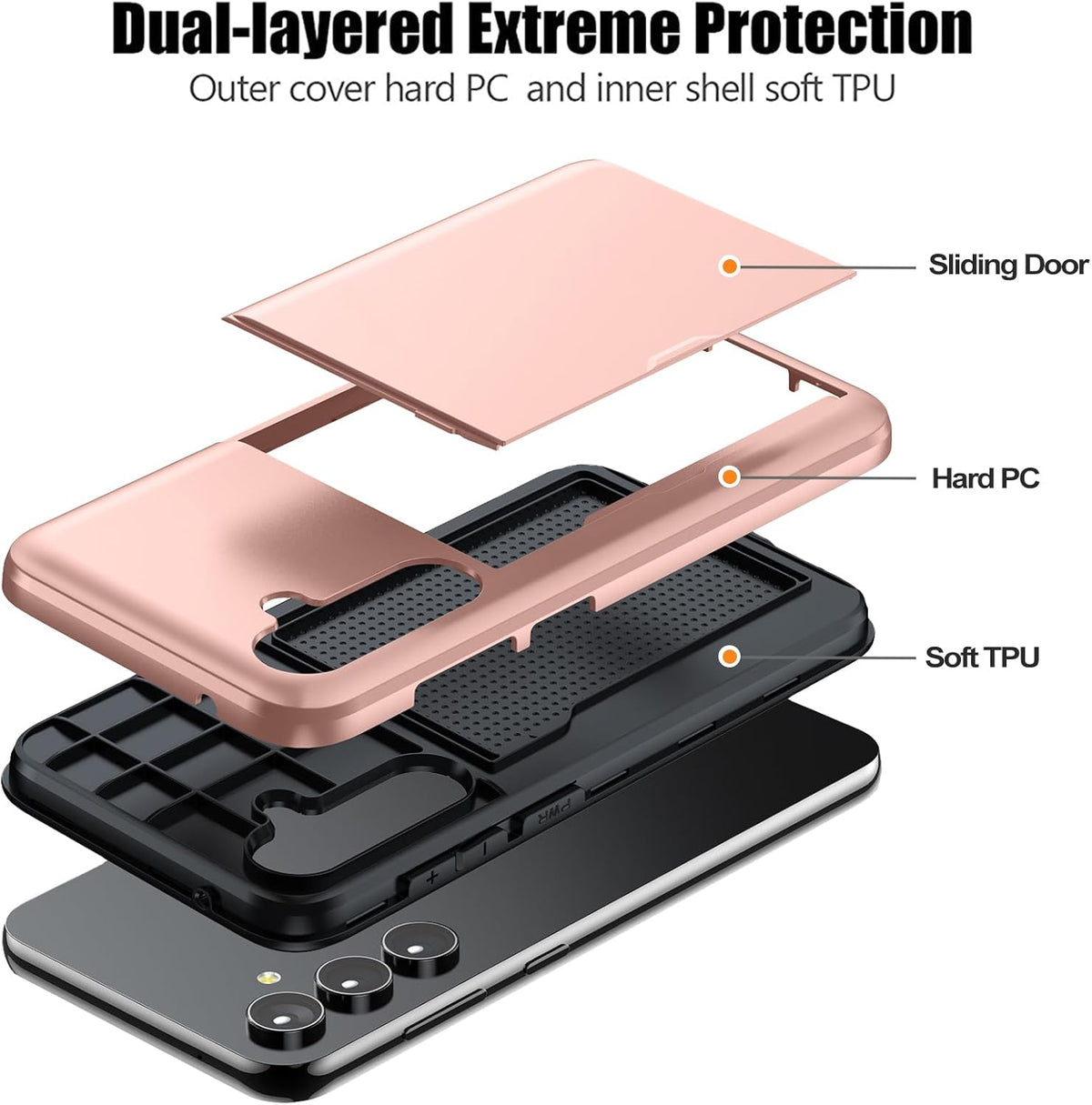 Tough Card Case for Samsung Galaxy S23 FE
