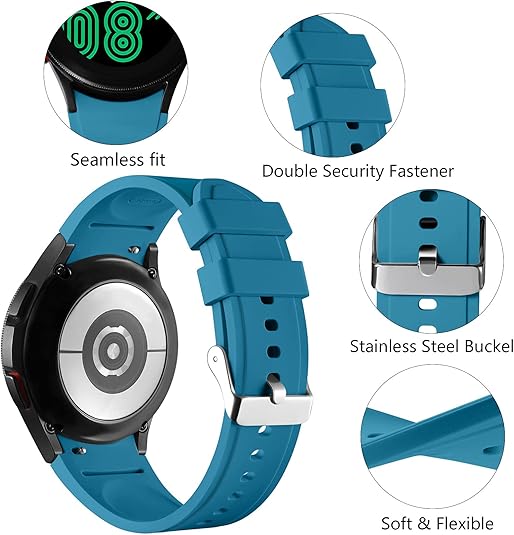 No Gap Rubber Strap for Samsung Galaxy Watch 6