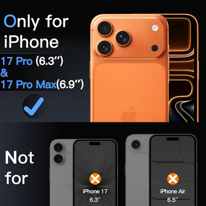 Camera Lens Protector Alloy Frame for iPhone 17 Pro