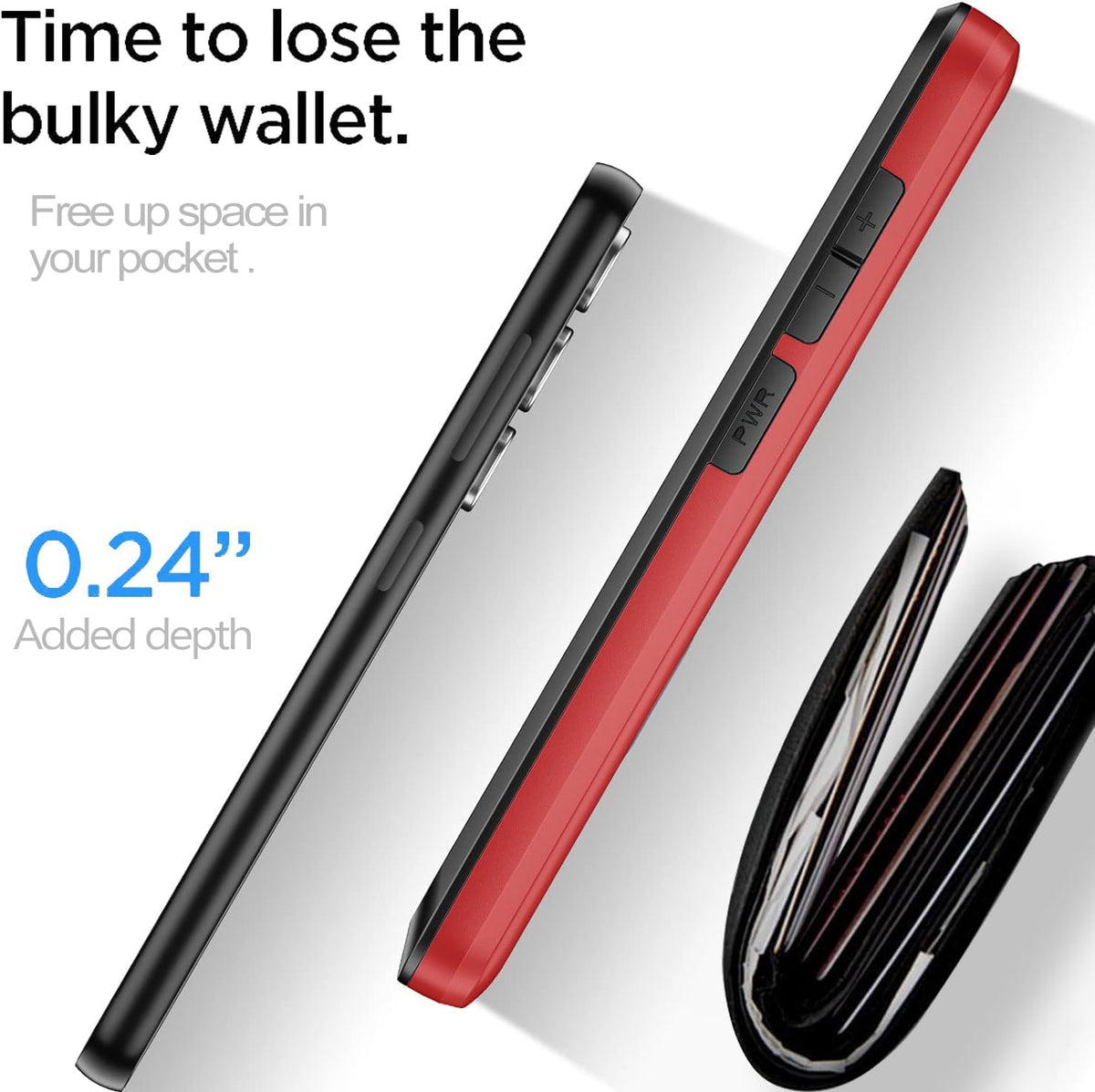 Tough Card Case for Samsung Galaxy S24 Plus