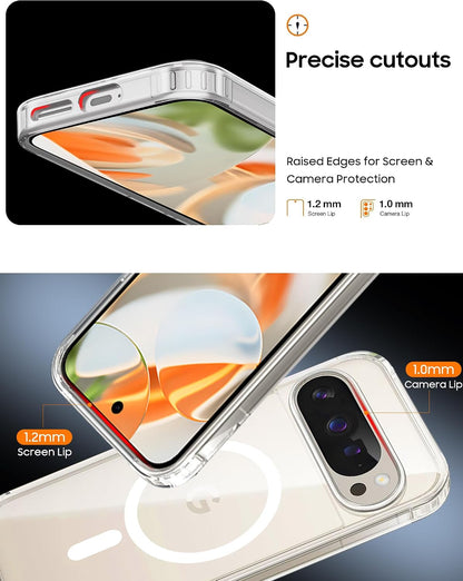 Magsafe Clear Gel Case for Google Pixel 9