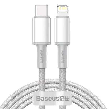 USB-C to Lightning cable 2m 20W Baseus High-Density (2m)