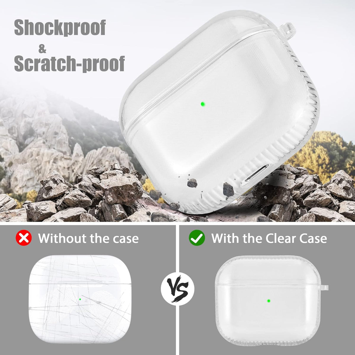 Clear Case for Apple Airpods (3rd Generation)