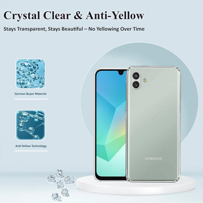 Clear Gel Case for Samsung Galaxy A06 5G