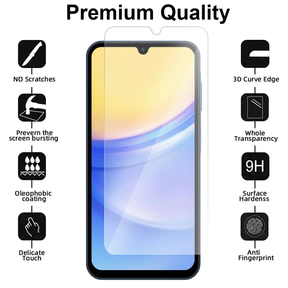 Glass Screen Protector for Samsung Galaxy A15 5G