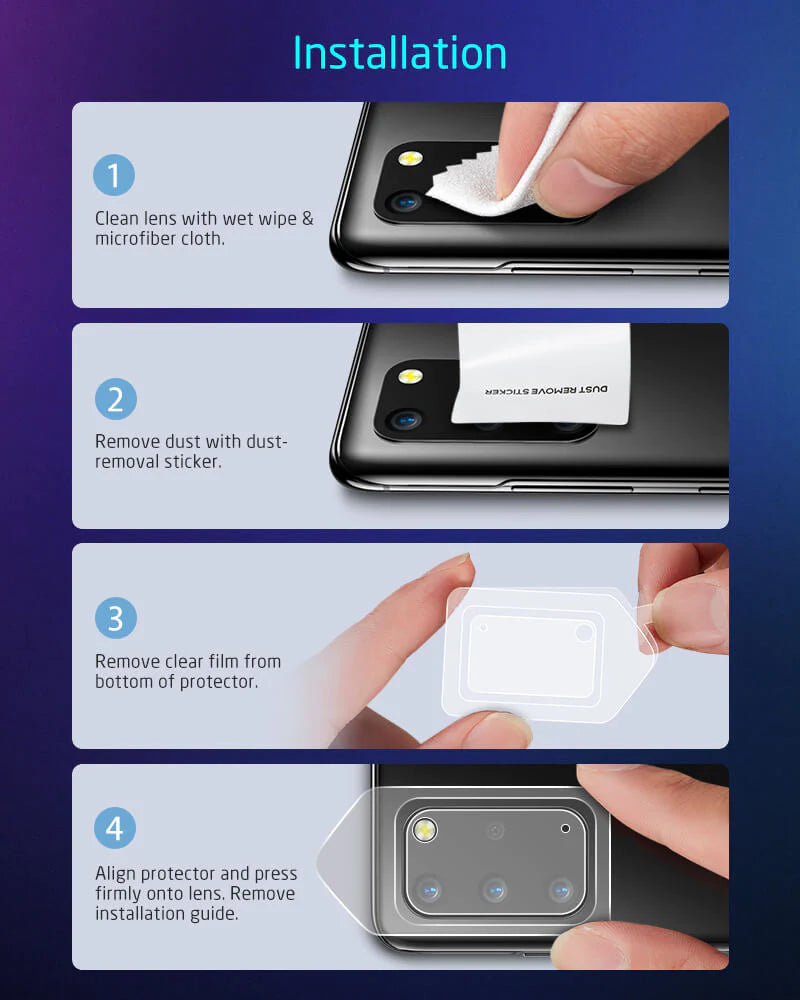 Camera Lens Glass Protector for Samsung Galaxy A16 4G