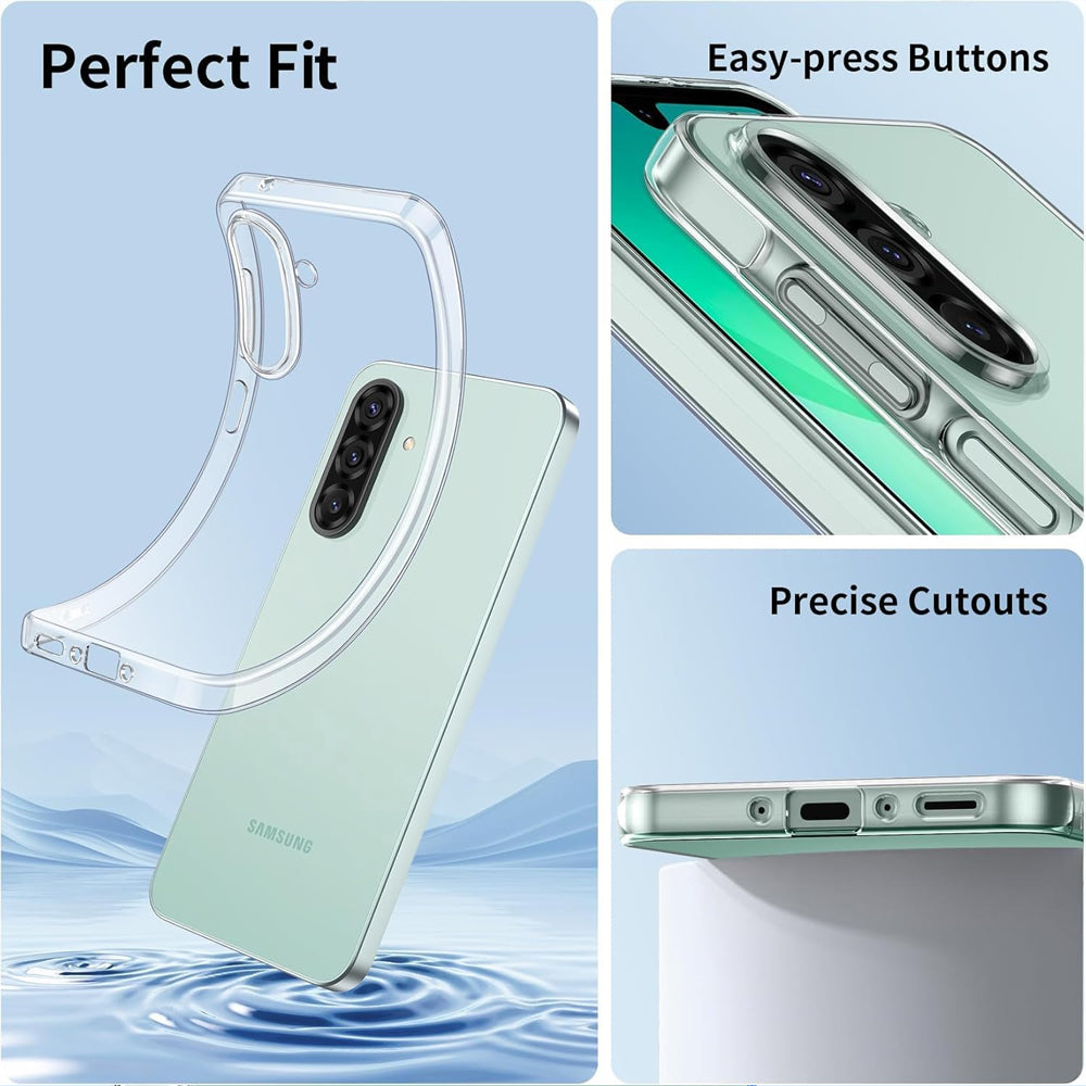 Clear Gel Case for Samsung Galaxy A17 5G