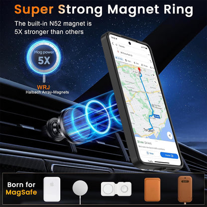 Matte Magsafe Compatible Case for Samsung Galaxy A37 5G