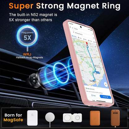 Matte Magsafe Compatible Case for Samsung Galaxy A37 5G