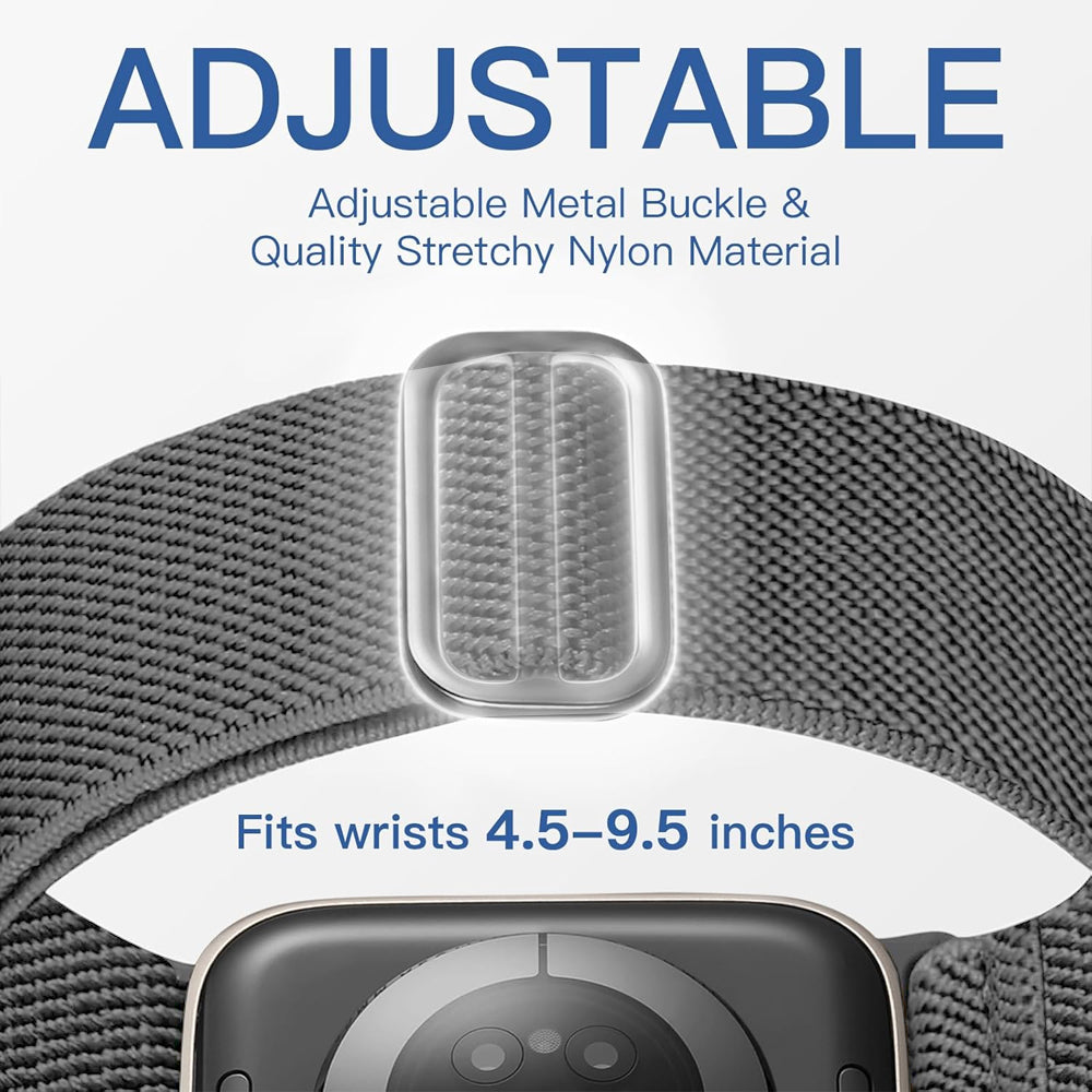 Nylon Stretch Strap for Apple Watch SE 3